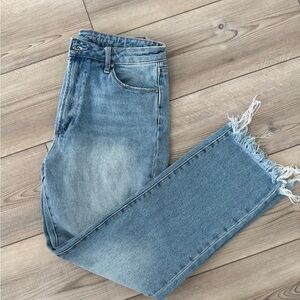 Articles Of Society Light Blue Straight Leg Jeans